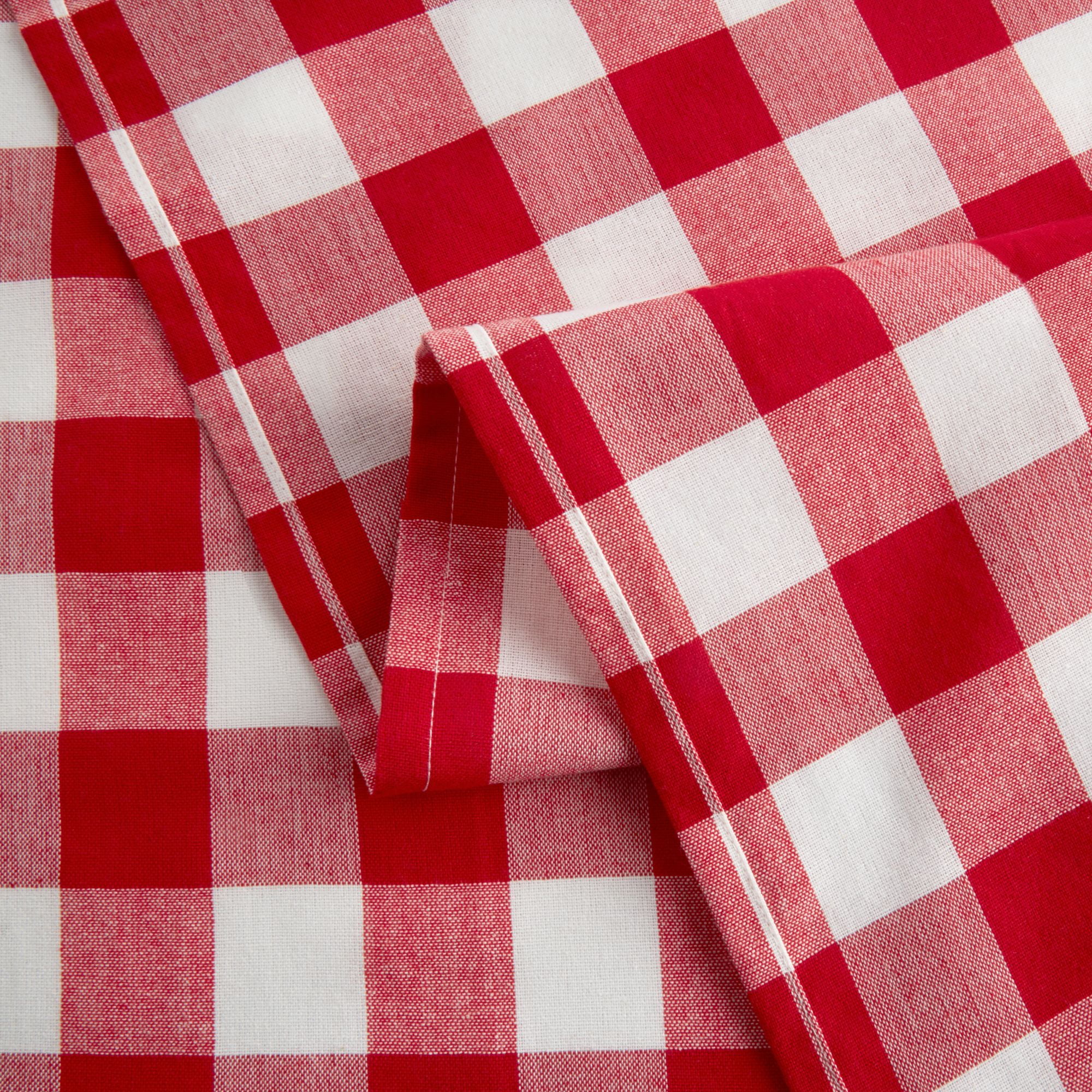 (2 pack) The Pioneer Woman Charming Check Tablecloth, Multicolor, 60"W x 102"L
