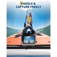 thumbnail image 3 of HELLONE Inflatable Stand Up Paddle Board, 10'6" Paddle Boards with Premium Accessories, Non-Slip EVA Deck, Ultra-Light Carry Bag Pump, SUP for Youth & Adults of All Skill Levels (Orange), 3 of 6
