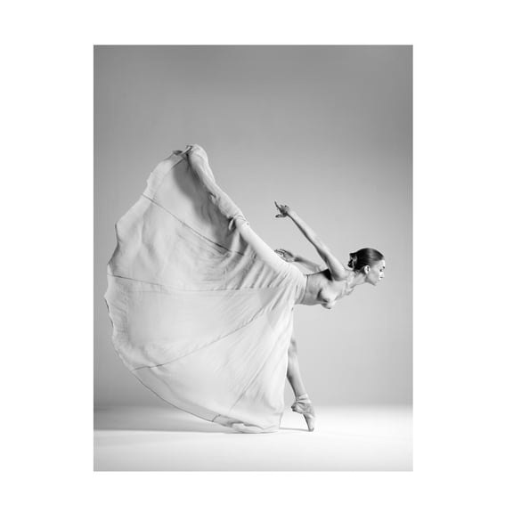 Trademark Fine Art Unknown Artist Woman Dancing Canvas Wall Art - 35x47