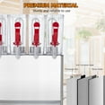 thumbnail image 4 of Towallmark Commercial Beverage Dispenser, 4 Tanks 10.56 Gallon 40L Commercial Juice Dispenser, 380W Stainless Steel Food Grade Ice Tea Drink Dispenser with Thermostat Controller, 10 Liter Per Tank, 4 of 7