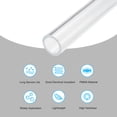 thumbnail image 3 of Acrylic Pipe Clear Rigid Round Tube 30mm ID 40mm OD 10" for Lamps and Lanterns, Water Cooling System, 3 of 6