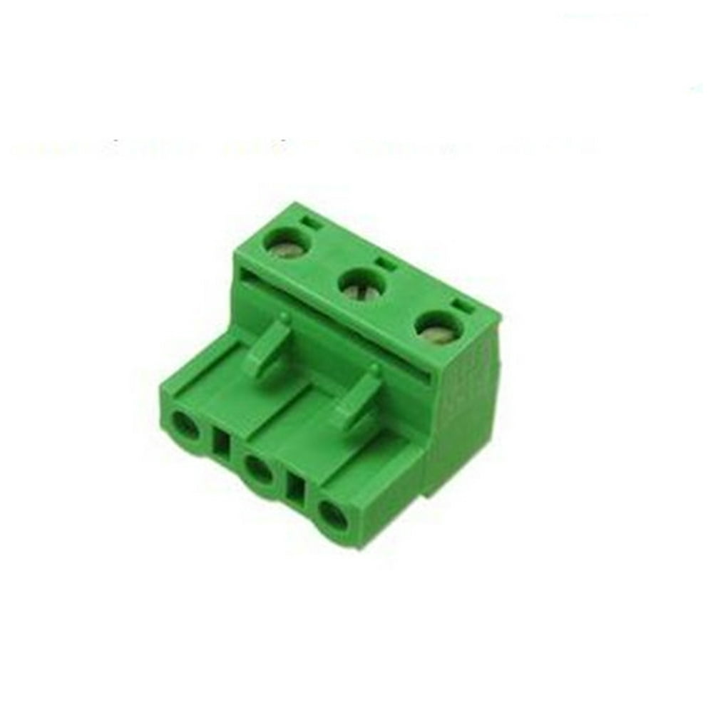 Phoenix Contact Pluggable Terminal Block, 7.62 mm, 3 Positions, Screw