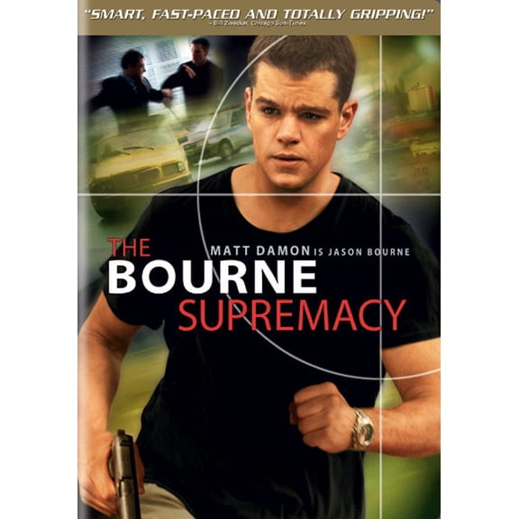 Pre-Owned The Bourne Supremacy Widescreen DVD Brand New, Matt Damon