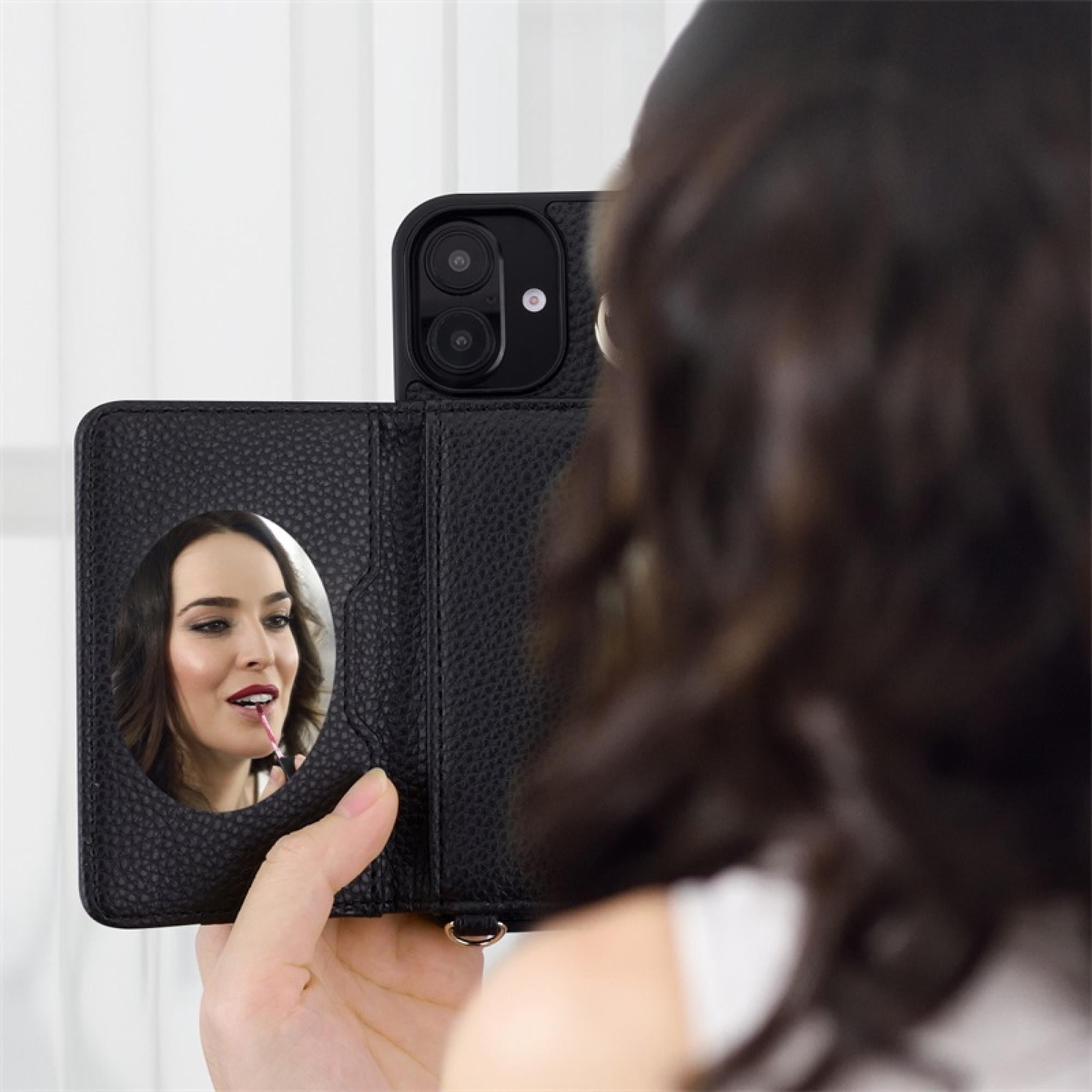 Crossbody Wallet Case with Card Holder & Kickstand compatiable with iPhone 16