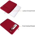 thumbnail image 4 of MOSISO Laptop Case 15 inch, 15 inch Laptop Sleeve Compatible with MacBook Air 15 M4 A3241 M3 A3114 M2 A2941 2025 2024 2023,Dell XPS 15,Polyester Vertical Computer Sleeve Bag with Pocket, 4 of 6