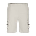 thumbnail image 4 of SROBPTY Mens Shorts,Summer Cargo Shorts for Men,Men's Casual Workwear Shorts Loose Summer Outdoor Sports Pants Half Shorts Pants, 4 of 4