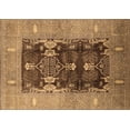 thumbnail image 1 of Ahgly Company Indoor Rectangle Oriental Brown Industrial Area Rugs, 2' x 3', 1 of 4