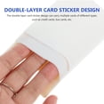 thumbnail image 3 of 5pcs Card Holder 2-layer Self-adhesive Cellphone Wallet Phone Back Wallet Pouch, 3 of 6