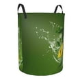 thumbnail image 2 of Balery Friut Avocado Round Laundry Basket with Handles Waterproof Freestanding Laundry Hamper for Clothes Toys in the Dorm and Family-Medium, 2 of 8