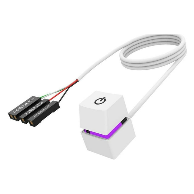 ziyahi Interrupteur Mobile de Bureau avec Câbles de 2M pour Cybercafé Internet Ordinateur Cybercafé