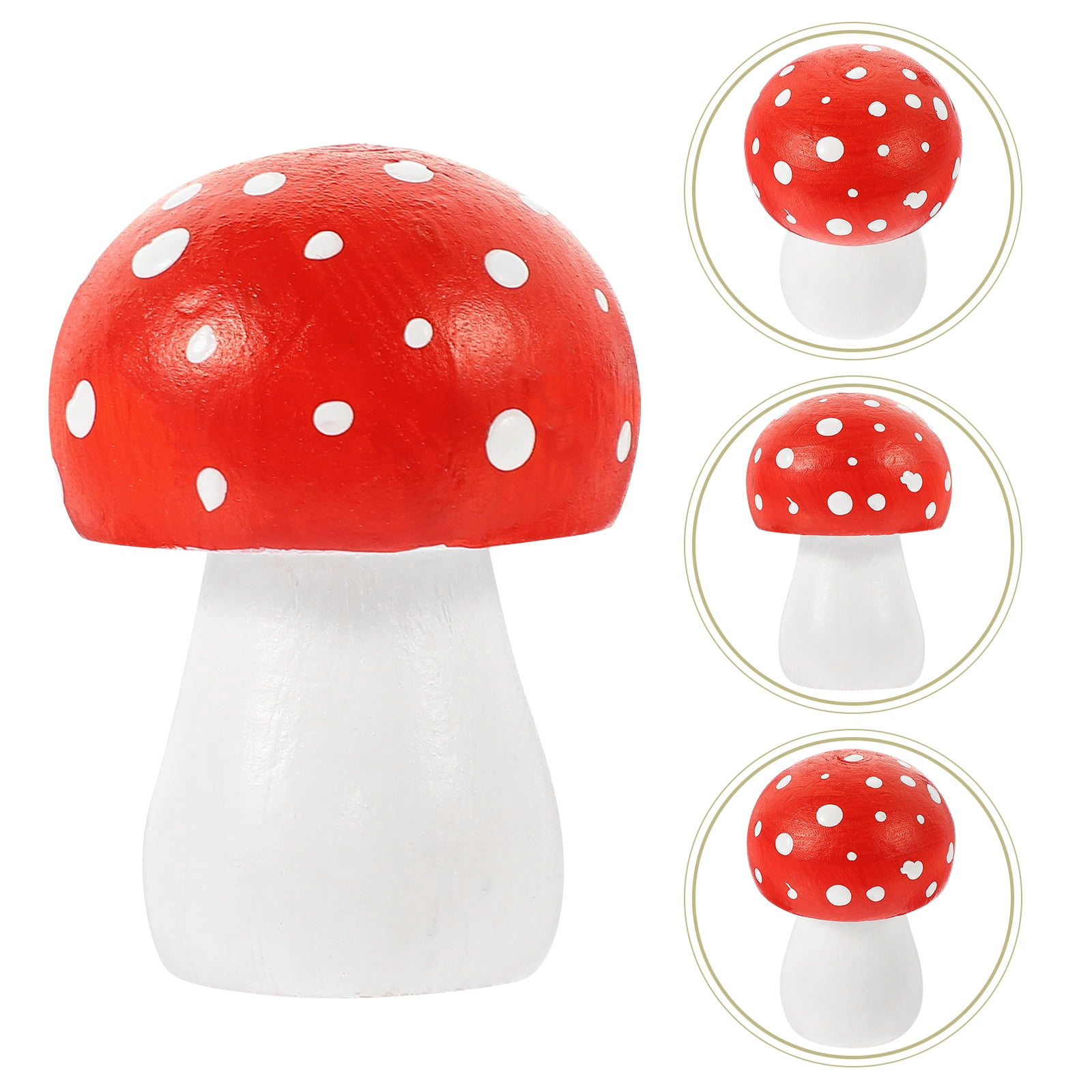 LIOOBO Mushroom Home Decor Home Decor Squirrel Gifts 2Pcs Solar Stake led G : LIOOBO 6pcs Mini Foam Mushroom Ornaments Artificial