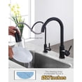 thumbnail image 3 of LAICAIW Kitchen Faucet and Water Filter Faucet Combo, Stainless Steel Kitchen Sink Faucet with Drinking Water Faucet for Reverse Osmosis or Water Filtration System, Oil-Rubbed Bronze, 3 of 6