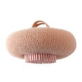 thumbnail image 1 of Bathroom Cleaning Set Foam Sponge Silicone Exfoliating Brush and Shower Scrubber for Refreshing Bath Experience, 1 of 4