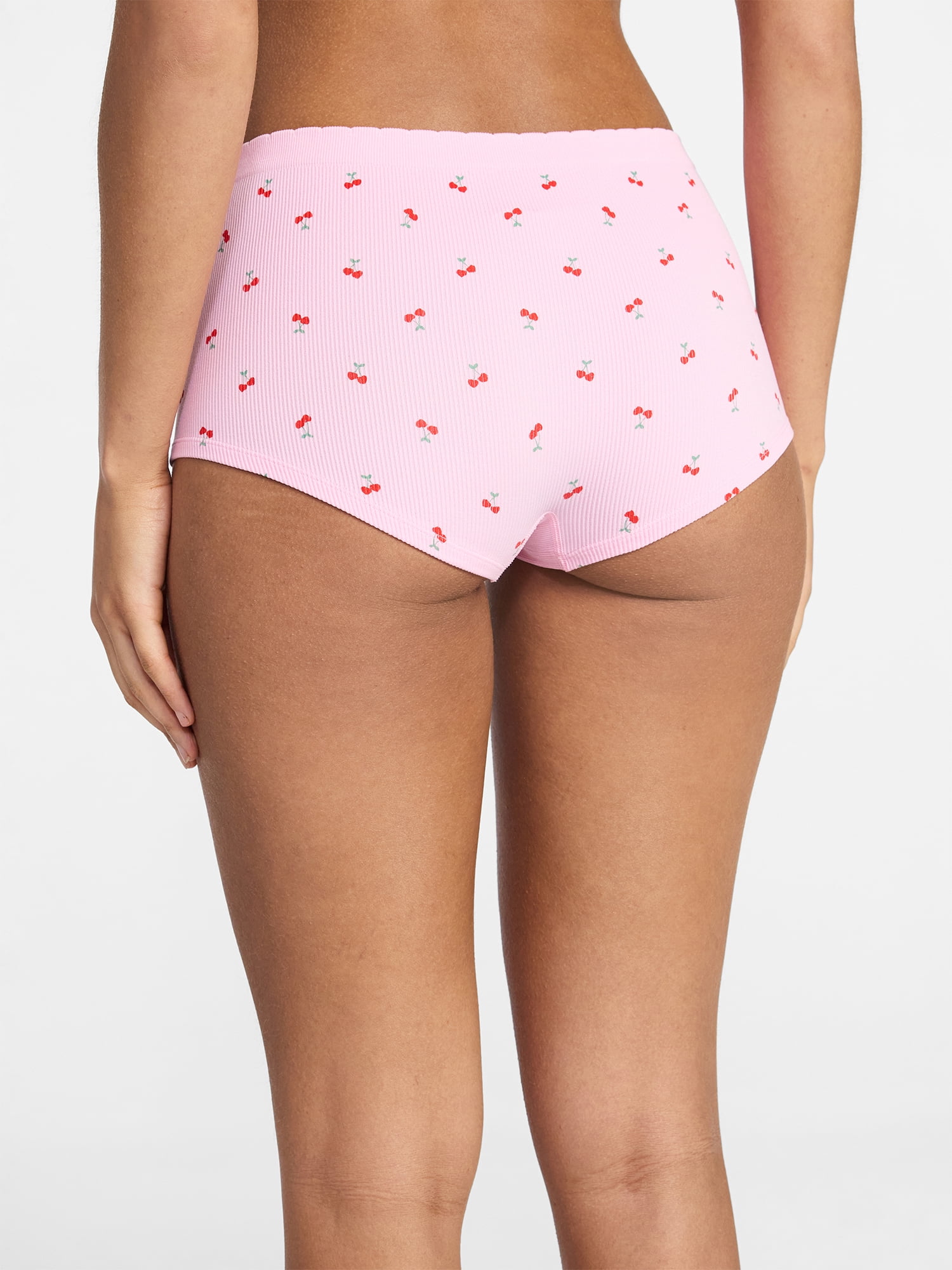 No Boundaries Seamless Boyshort Panties, 3-Pack, Women's XS-XXXL