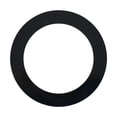 thumbnail image 3 of MERIGLARE Bass Drum Bottom Port Hole Protector Sturdy Easy to Use Protective Black, 3 of 9