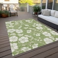 thumbnail image 6 of Addison Rugs Chantille Indoor/Outdoor Transitional Floral Aloe Washable Rectangle Rug, 10' x 14', 6 of 6