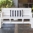 thumbnail image 5 of Riley Navy Rectangular Outdoor Throw Pillow, 5 of 5
