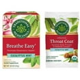 thumbnail image 6 of Traditional Medicinals Bundle: Breathe Easy Tea Bags 16 Count, and Organic Throat Coat Drops Eucalyptus Mint 16 Ct, 6 of 13