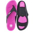 thumbnail image 1 of Relaxus Flip Flops –  Massage Sole – Reflexology Sandals – Arch Support – Shock Absorbing – Anti Slip – Lightweight –  Fuchsia (Small) Size: 7   Women, 1 of 1