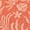 CORAL, variant on Women's Tropical Leaf Print Drawstring Waist Maxi Skirt