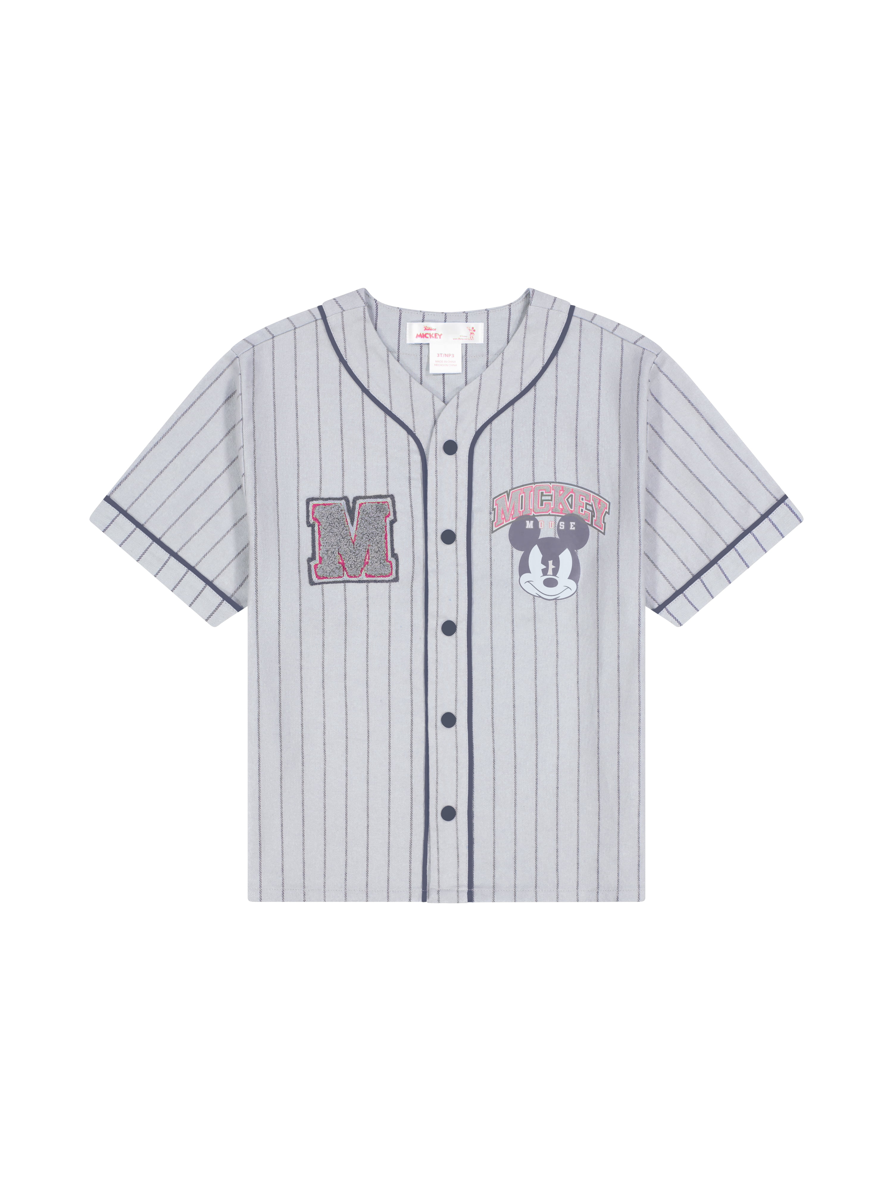 Mickey Mouse Toddler Boy Baseball Shirt, Sizes 12M-5T
