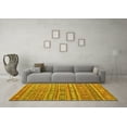 thumbnail image 3 of Ahgly Company Indoor Rectangle Persian Yellow Traditional Area Rugs, 2' x 4', 3 of 4