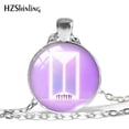 thumbnail image 4 of Kpop Bts Bt21 Moda Personalizado Equipo Logo Collar Animal Patrón Colgante Ventilador Accesorios De Fiesta, 4 of 4