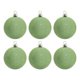 thumbnail image 2 of Adornos de bolas de Navidad, decoración navideña, colgante de bolas de flocado, decoraciones de bolas de Navidad para pared de árbol de Navidad y chimenea, 2 of 5
