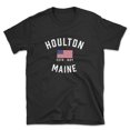 thumbnail image 1 of Houlton Maine Patriot Men's Cotton T-Shirt, 1 of 1