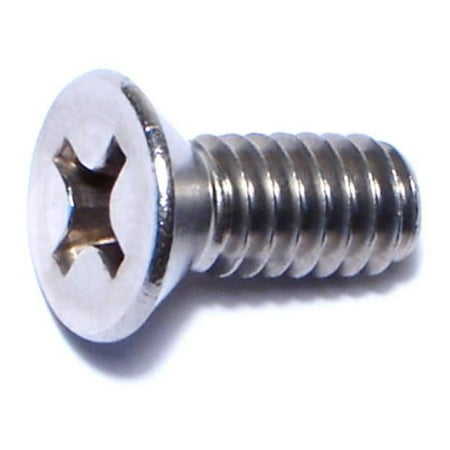 

1/4 -20 x 5/8 18-8 Stainless Phillips Flat Machine Screws MSFSS-338 (100 pcs.)