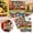 Red, variant on Countdown Sets 2 24 Day Xmas Advent Calendar with 24 Figures and Holiday Ornament for Indoor and Outdoor Home Party Experiences