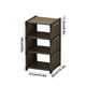 thumbnail image 3 of Organizador de zapateras | Estantería de almacenamiento multicapa, diseño que ahorra espacio, capas ajustables para zapatillas, botas y zapatillas, plástico apilable y resistente, blanco/negro, 3 of 6
