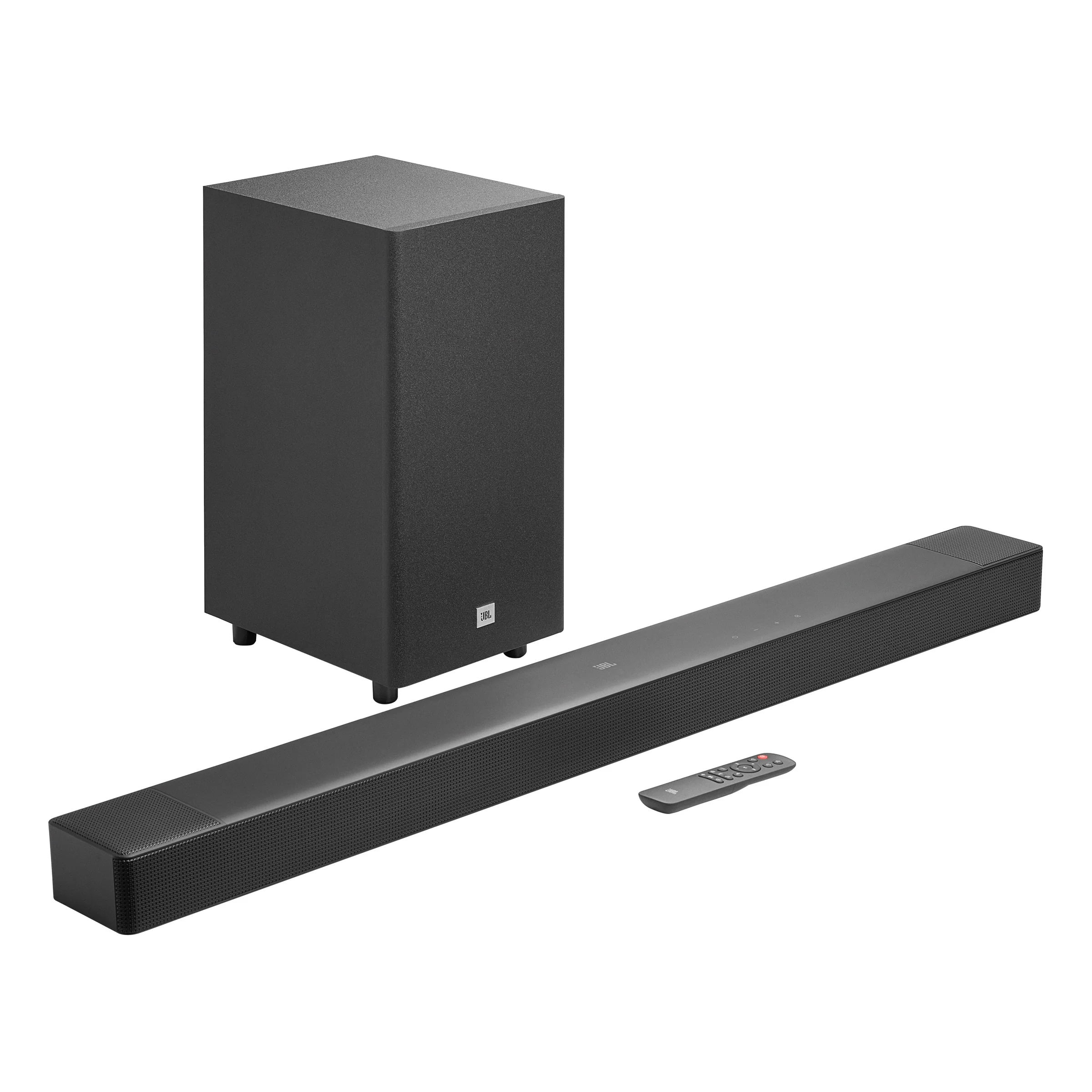 JBL 5.0 MultiBeam Soundbar - Wireless, 250 Watt, Black - with