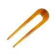 thumbnail image 3 of Horquillas para el cabello francesas, horquillas en forma de U para cabello largo, palitos para el cabello simples para mujeres, Marrón jinwen Horquillas en forma de U, 3 of 8