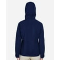 thumbnail image 3 of North End 78166 Women's Prospect Two-Layer Fleece Bonded Soft Shell Hooded Jacket-Classic Navy-XL, 3 of 5