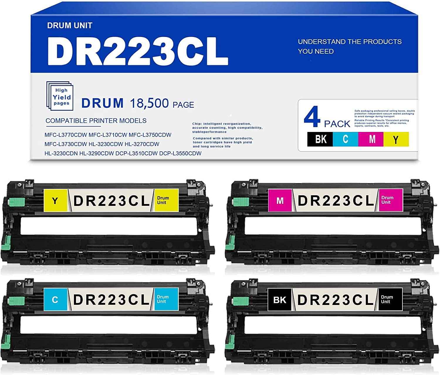 Brother MFC-L2710DW Black Drum Unit