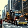 thumbnail image 4 of (2 Pack) Wide Load Sign | Oversize Load Sign | Oversized Load Equipment Banner for Trucks, Trailers, Escort Car | 12 inch x 60 inch, 4 of 4