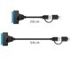 thumbnail image 4 of Cable De Disco Duro 2 En 1 Cable De Carga Usb Adaptador Usb 3.0 Tipo C A Sata Cable De Disco Duro Hdd Ssd De 2,5 Pulgadas Methold EL012414-00, 4 of 6