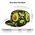 thumbnail image 6 of Uemuo Avocado Keep Calm Pattern Women's Baseball Cap,Straight Brim Hat,Golf Dad Hat,Travel Hat,Sun Protection Cap,Everyday Accessory, 6 of 9