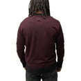 thumbnail image 2 of X RAY JEANS Mens Herringbone Cardigan Sweater, Oxblood/Black, 3XL, 2 of 5