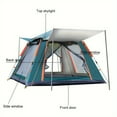 thumbnail image 6 of Blue Camping Tent Automatic Instant Pop-Up 3-4/5-10Men Family Outdoor Hiking Shelter, 6 of 10