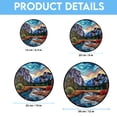 thumbnail image 6 of Yosemite National Park - California: Stained Glass-Style Christmas Ornament - Made With Real Glass, Stained Glass Ornament 2025, Holiday Decoration, Seasonal Keepsake Gift, Unique, 6 of 6