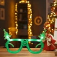 thumbnail image 5 of Christmas Luminous LED Glasses - Adult Festive Party Quirky Accessories, Sparkling Photo Prop Frames, Suitable for Christmas Birthdays Festive Role-Playing Supplies, 5 of 6