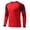 Red, variant on Sinleey Kids Padded Football Goalkeeper Shirts Soccer Jersey Goalie Athletic T-Shirt Sports Top Fluorescent Green S