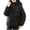 #70-black winter coats for women, variant on Women Winter Puffer Coat Cropped Puffer Hooded Jacket Warm Winter Coats for Women Trendy Cute Winter Jackets for Women with Pockets,Fall Puffer Jackets for Women Black,XXL