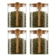 thumbnail image 1 of 4PCS Airtight Glass Jars with Lids and Spoons, Candy Jars with Lids, Clear Spice Jars, Small Food Storage Containers, 1 of 5