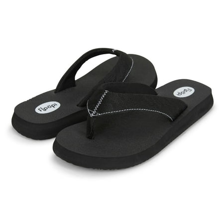 

Floopi Women s Thong Flip Flops Summer Sandals for Beach W/Yoga Mat Footbed