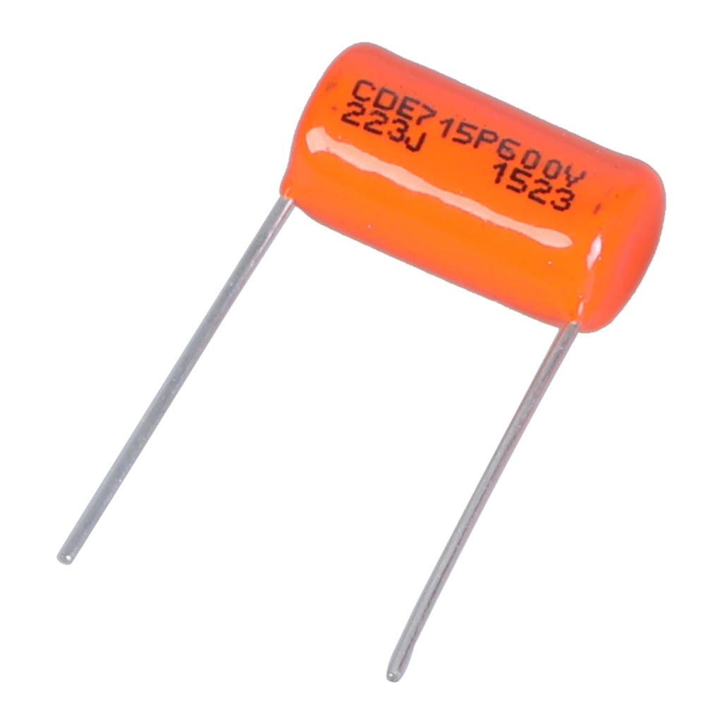 WINDLAND 10Pcs 600v 715P .022uf Electric Guitar Tone Caps Capacitors Replacement Orange Drop Capacitors Tone Caps Guitar Part