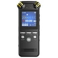 thumbnail image 2 of Shmci D50 Professional Mini High Quality PCM Audio Dictaphone 1536Kbps Dual Microphones Digital Voice-Activated USB Recorder Pen-64GB, 2 of 18