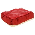 Aspen Pet Rectangular Pet Cat Bed, Red